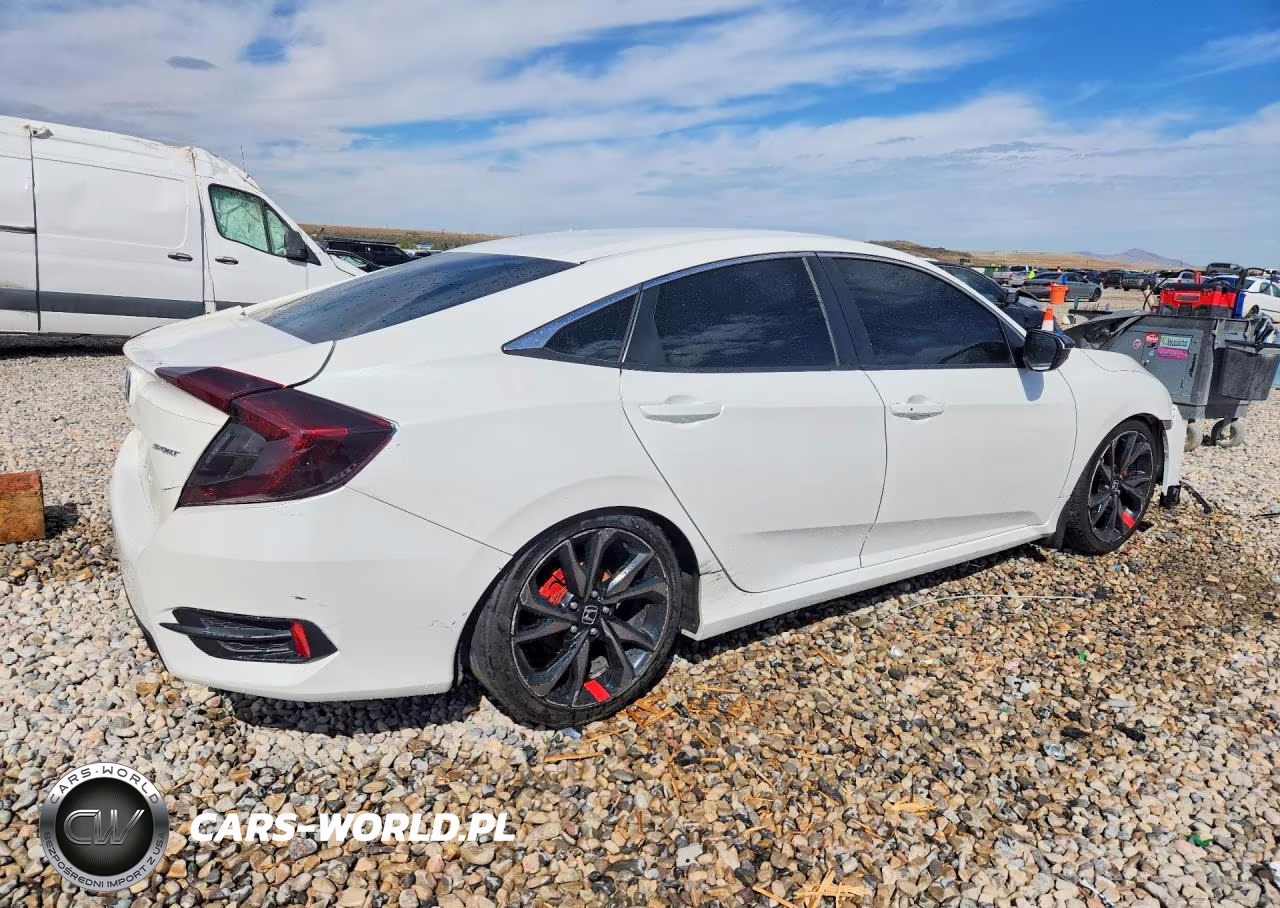2020 Honda Civic Sport VIN:19XFC2F82LE205437 - 3