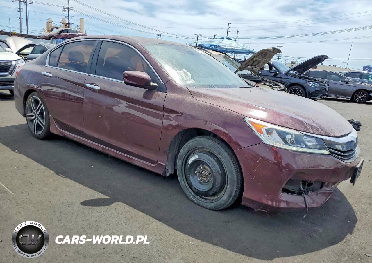 2017 Honda Accord Sport VIN:1HGCR2F61HA023031 - 4