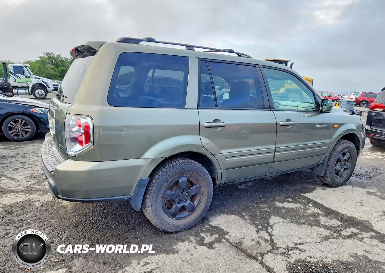 2007 Honda Pilot Ex-L( With Navi) VIN:5FNYF18707B005073 - 3