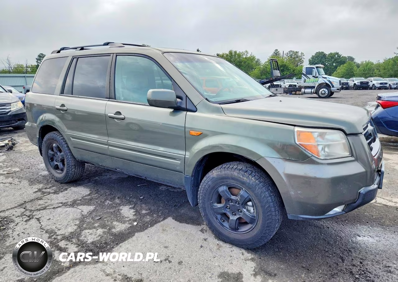 2007 Honda Pilot Ex-L( With Navi) VIN:5FNYF18707B005073 - 4