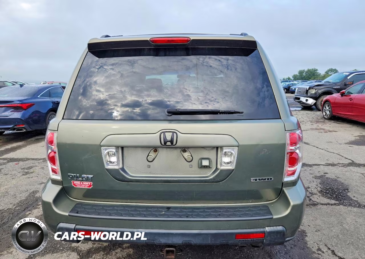 2007 Honda Pilot Ex-L( With Navi) VIN:5FNYF18707B005073 - 6