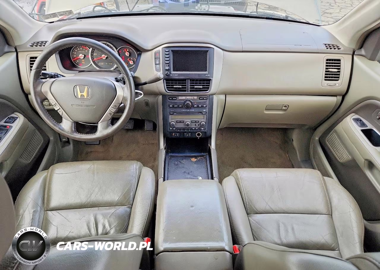 2007 Honda Pilot Ex-L( With Navi) VIN:5FNYF18707B005073 - 8