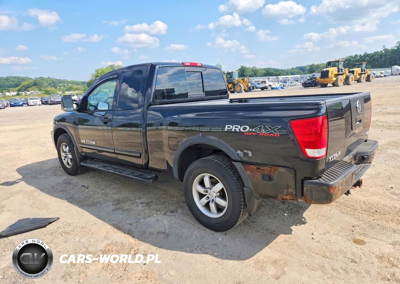 2008 Nissan Titan Xe Ffv VIN:1N6BA06C38N301459 - 2