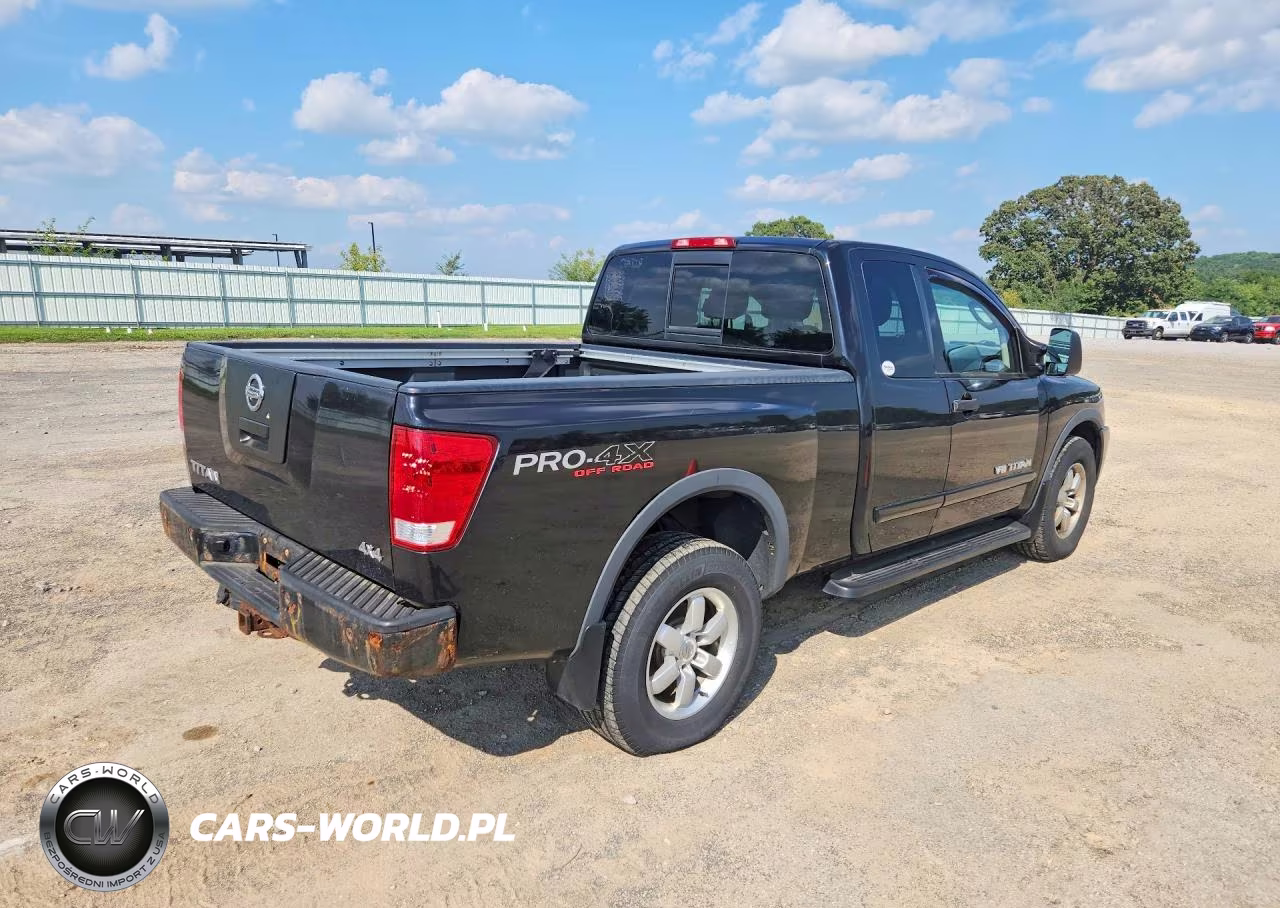 2008 Nissan Titan Xe Ffv VIN:1N6BA06C38N301459 - 3