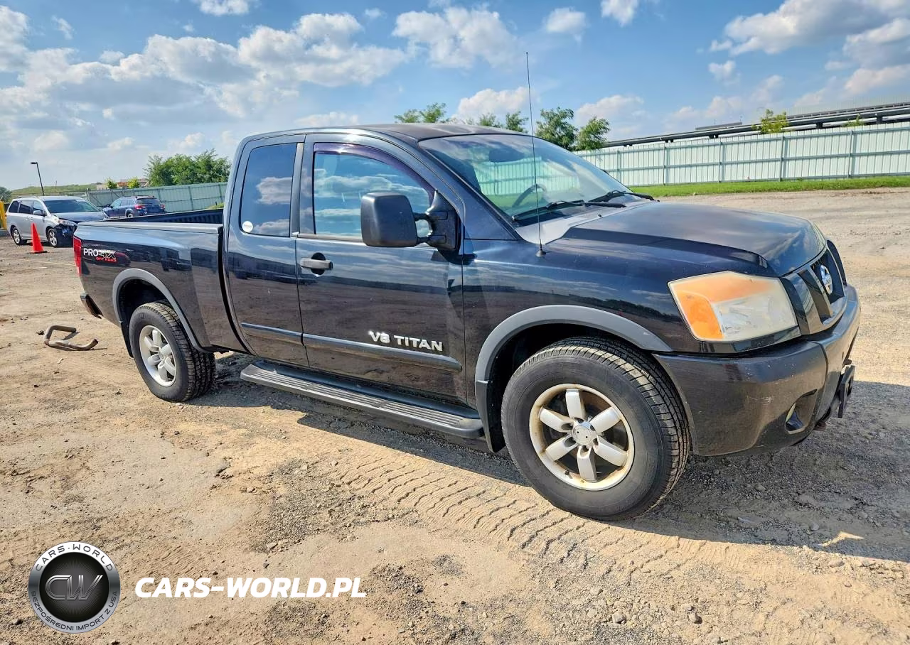 2008 Nissan Titan Xe Ffv VIN:1N6BA06C38N301459 - 4