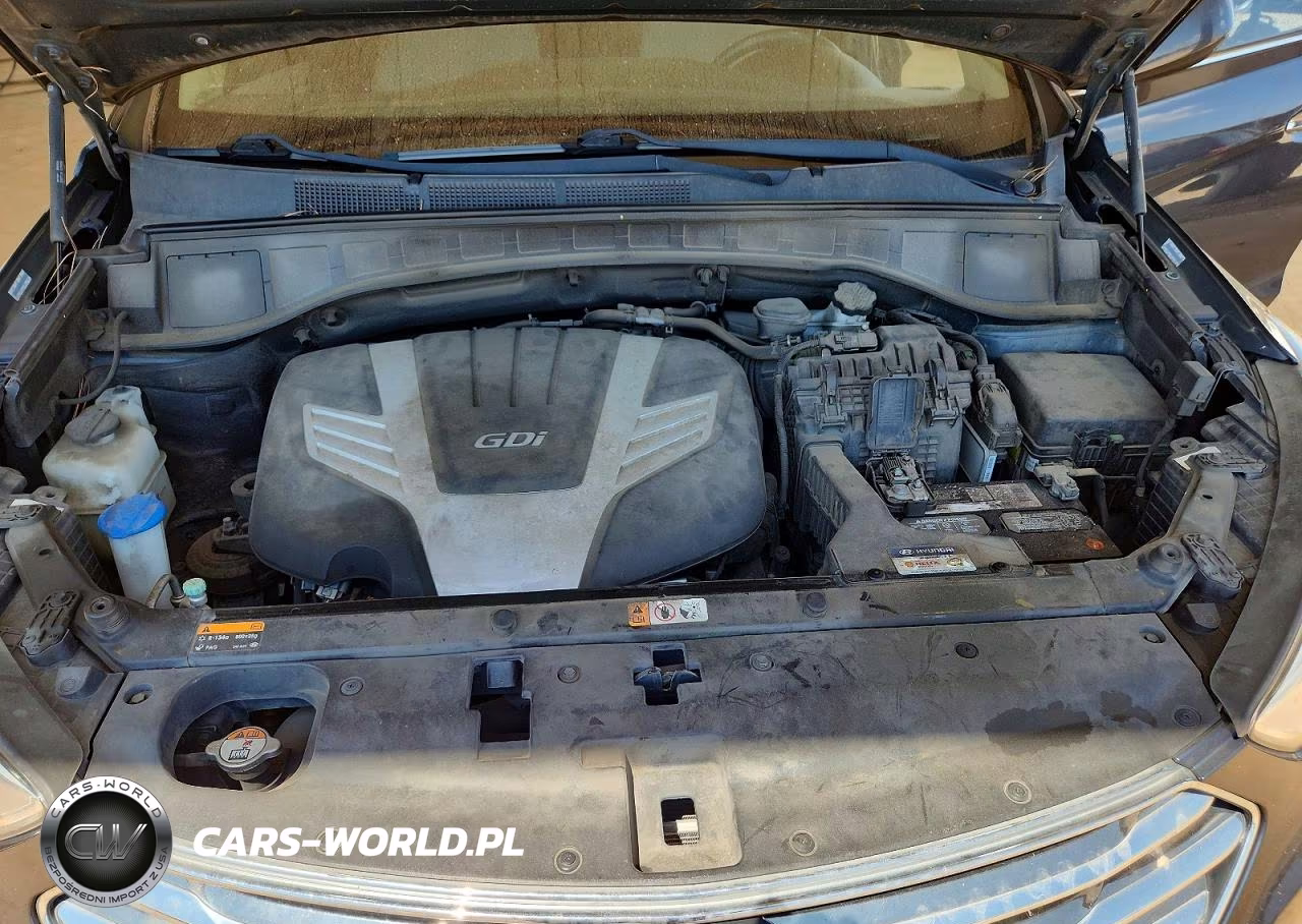 2014 Hyundai Santa Fe Gls VIN:KM8SM4HF0EU035162 - 12