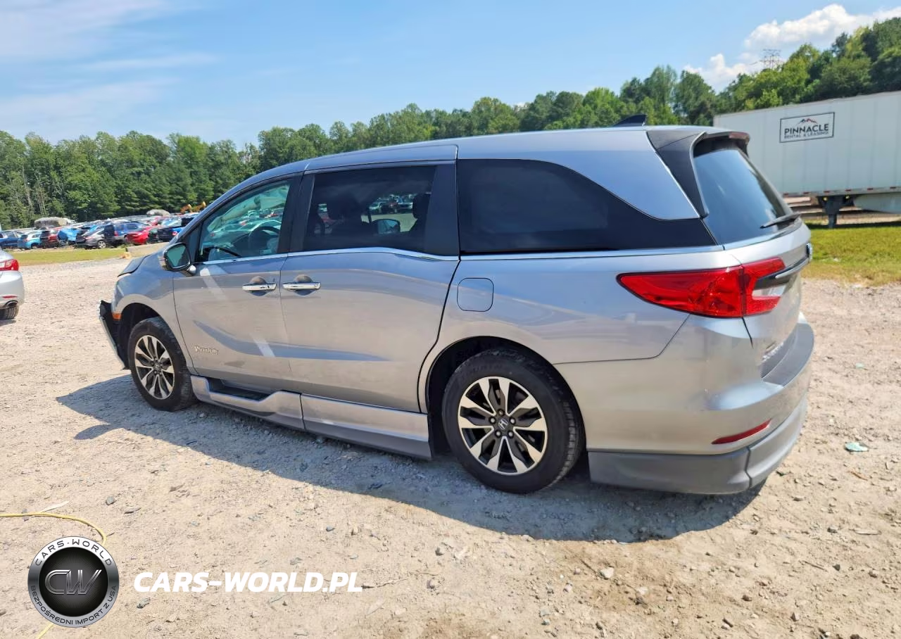 2021 Honda Odyssey Exl VIN:5FNRL6H71MB014239 - 2