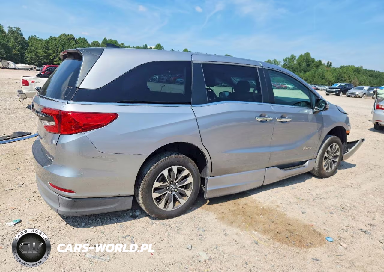 2021 Honda Odyssey Exl VIN:5FNRL6H71MB014239 - 3