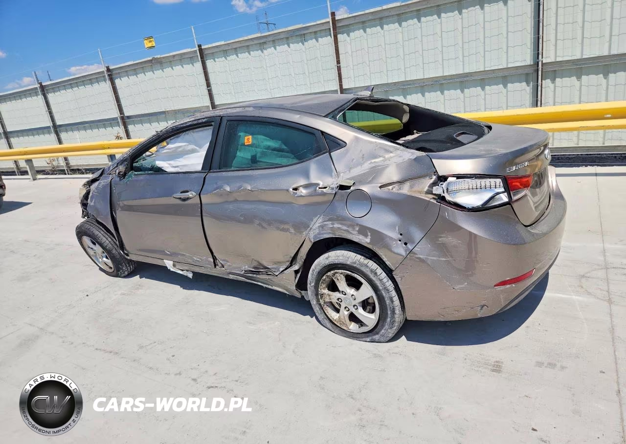 2014 Hyundai Elantra Se VIN:5NPDH4AE3EH518304 - 2