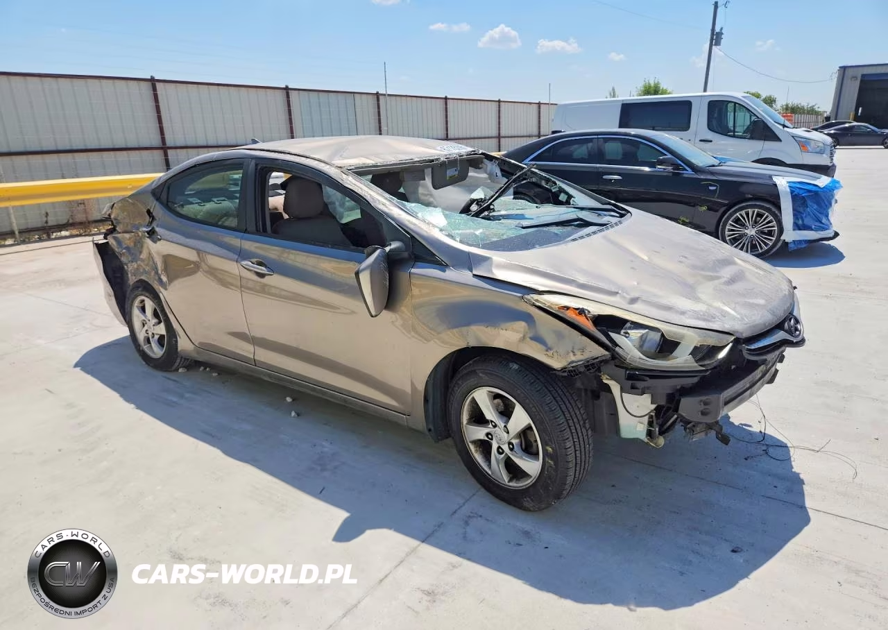 2014 Hyundai Elantra Se VIN:5NPDH4AE3EH518304 - 4
