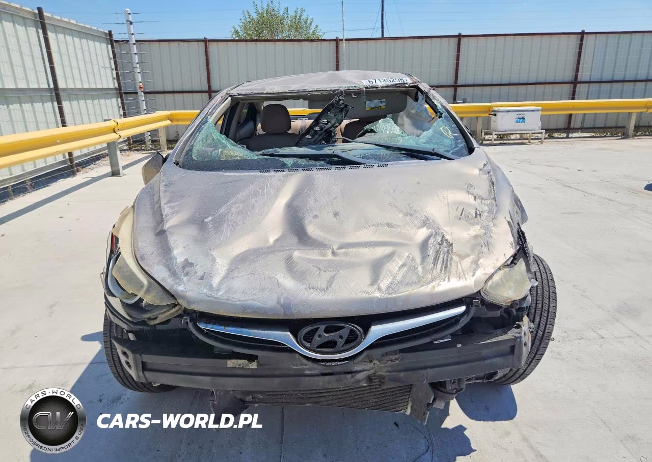 2014 Hyundai Elantra Se VIN:5NPDH4AE3EH518304 - 5