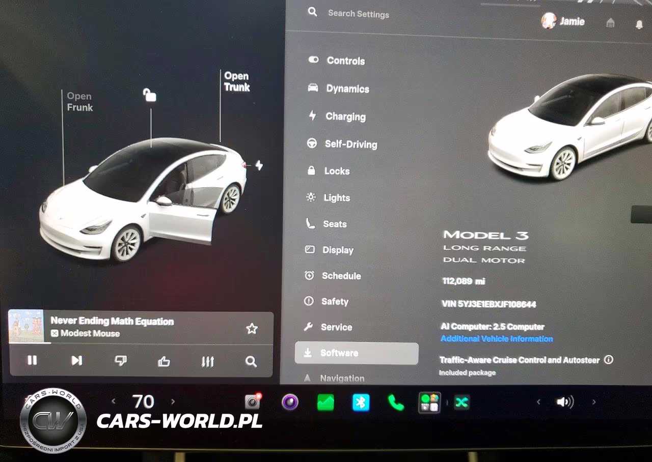 2018 Tesla Model 3 VIN:5YJ3E1EBXJF108644 - 9