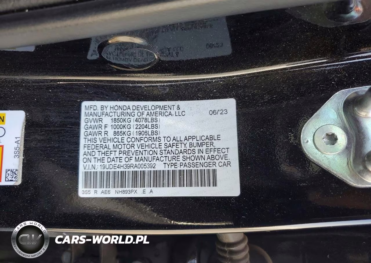 2024 Acura Integra A-Spec VIN:19UDE4H39RA005392 - 12