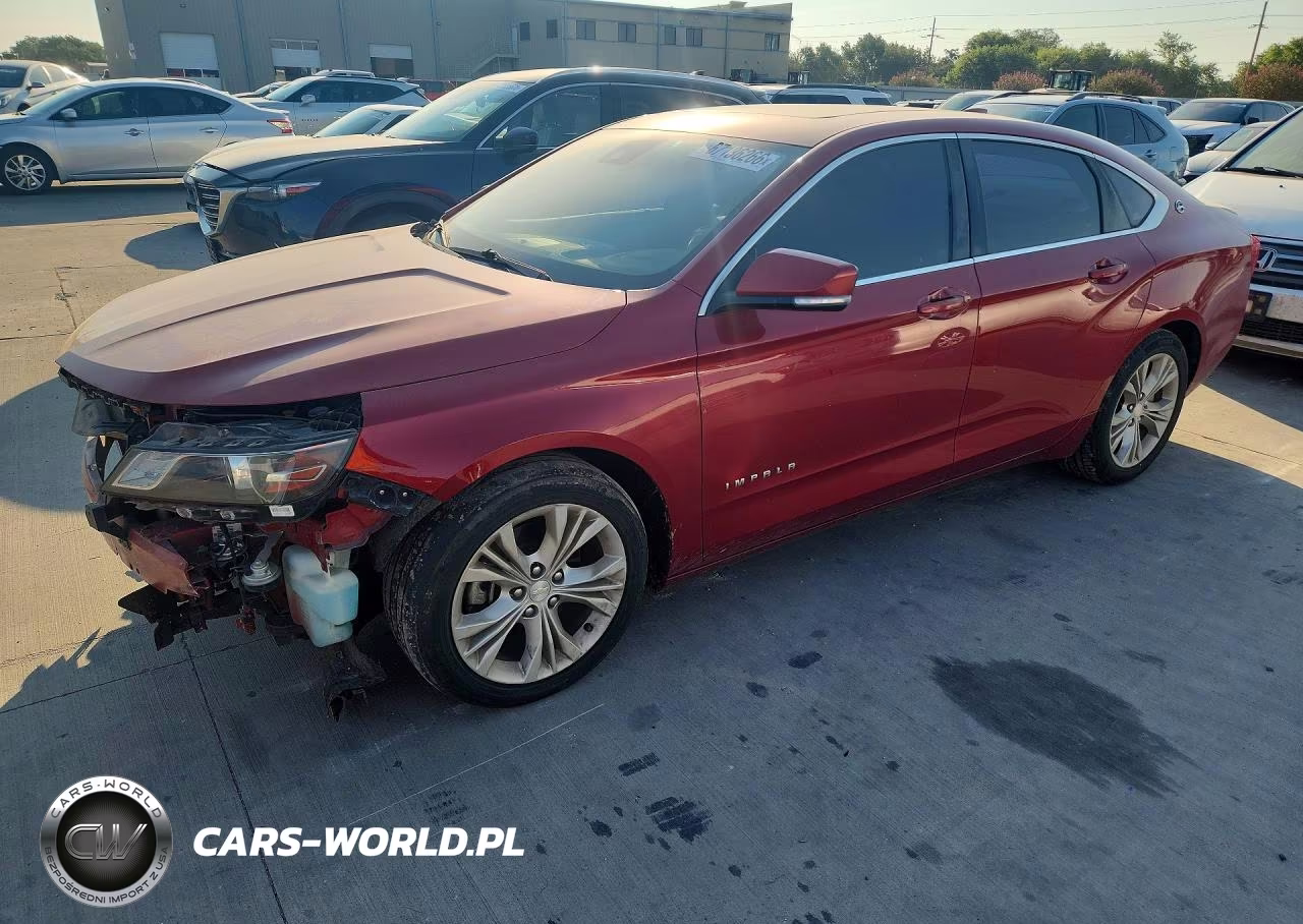 2015 Chevrolet Impala Lt VIN:2G1125S34F9169786 - 1