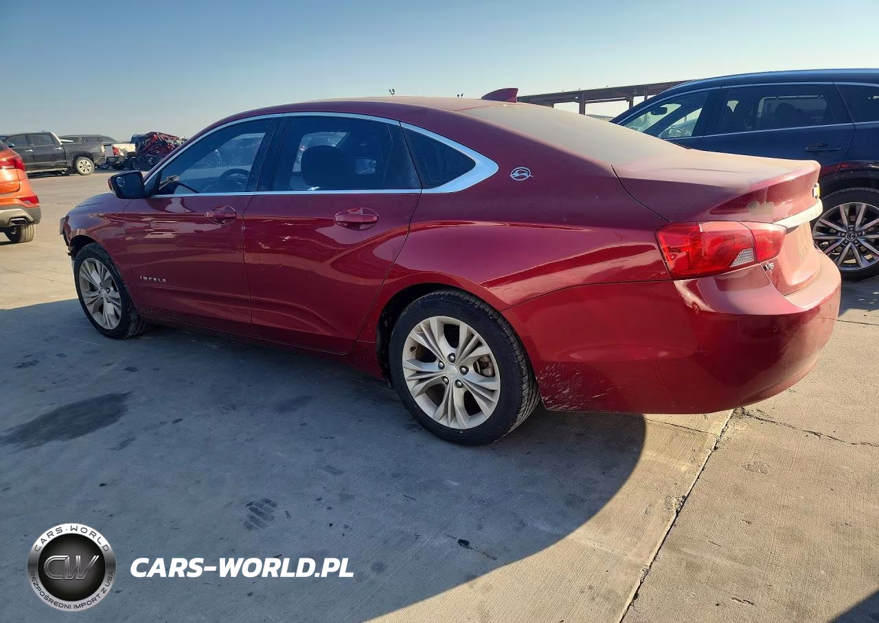 2015 Chevrolet Impala Lt VIN:2G1125S34F9169786 - 2