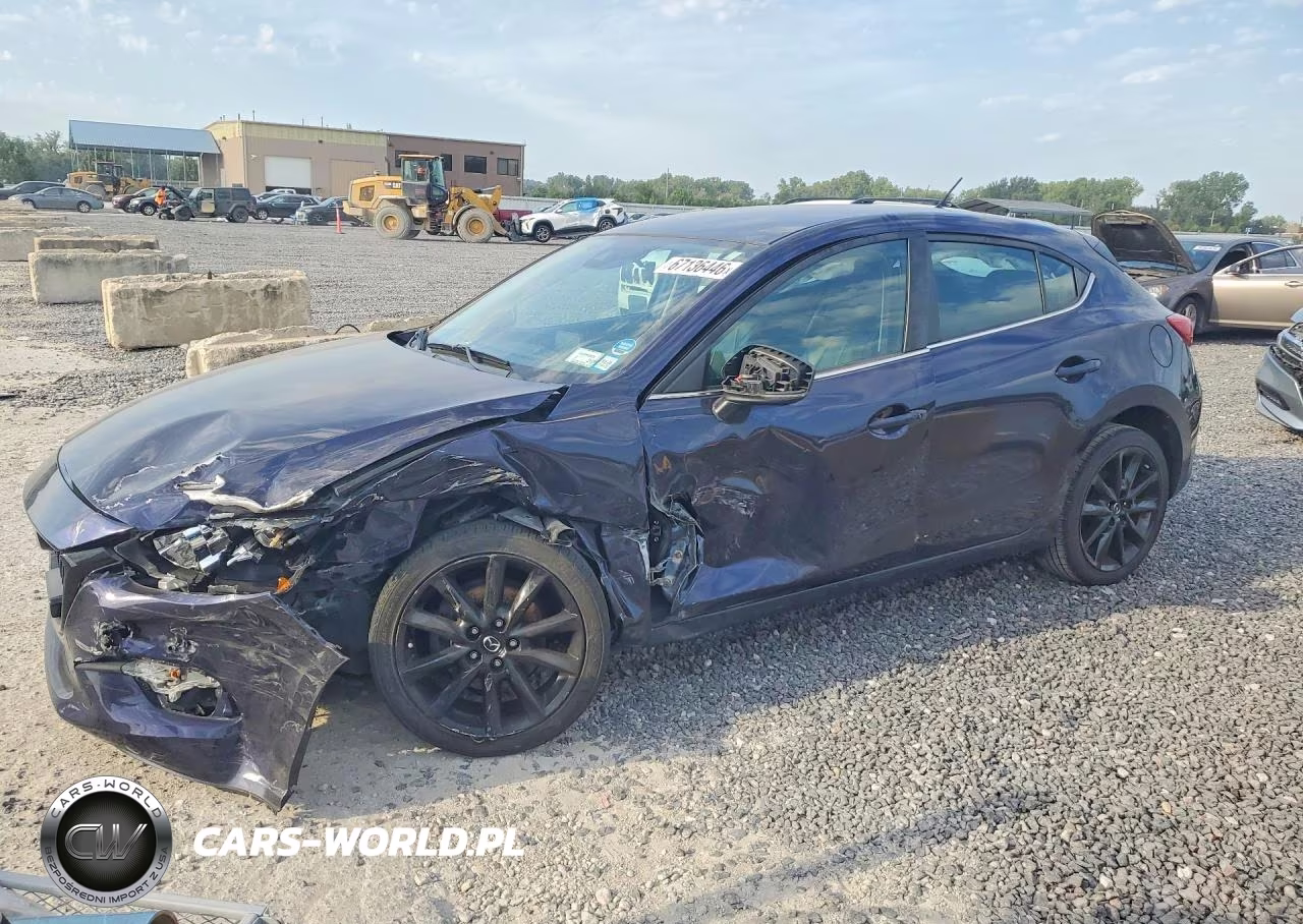 2018 Mazda 3 Touring VIN:3MZBN1L38JM255206 - 1