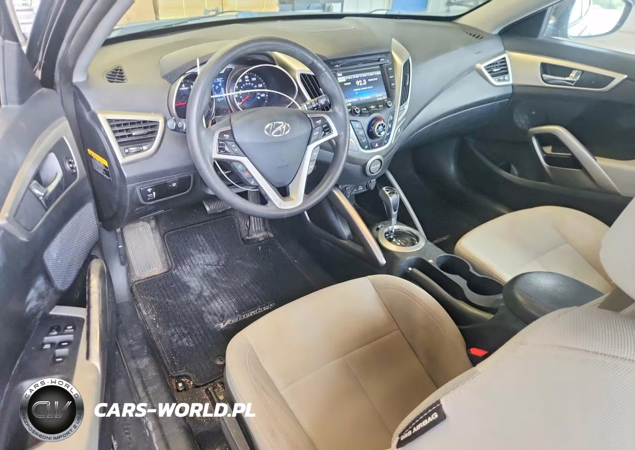 2013 Hyundai Veloster Base VIN:KMHTC6AD8DU129316 - 8