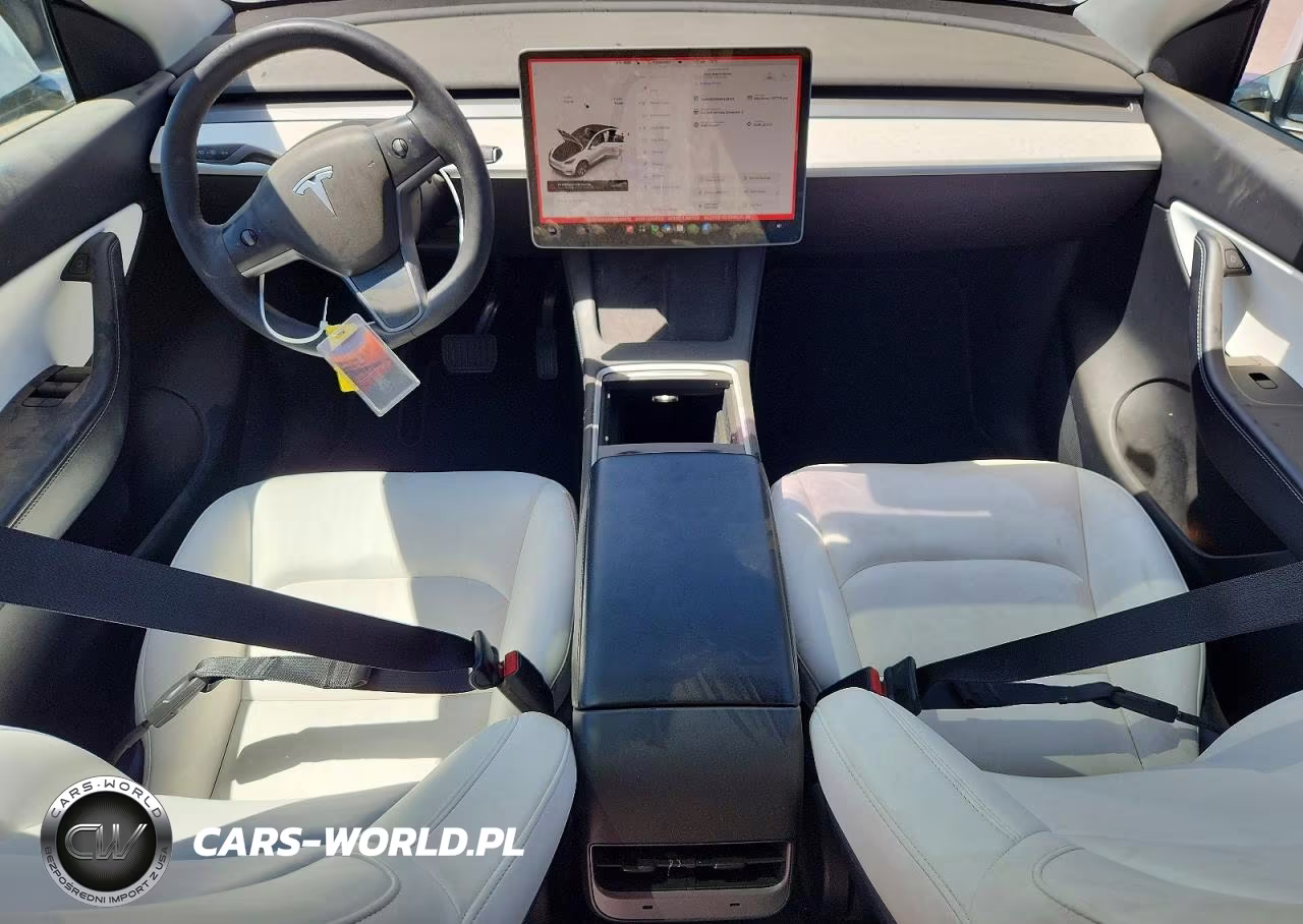 2022 Tesla Model Y VIN:7SAYGDEE6NF438415 - 8