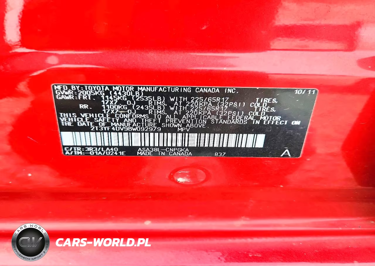 2011 Toyota Rav4 Limited VIN:2T3YF4DV9BW092979 - 13