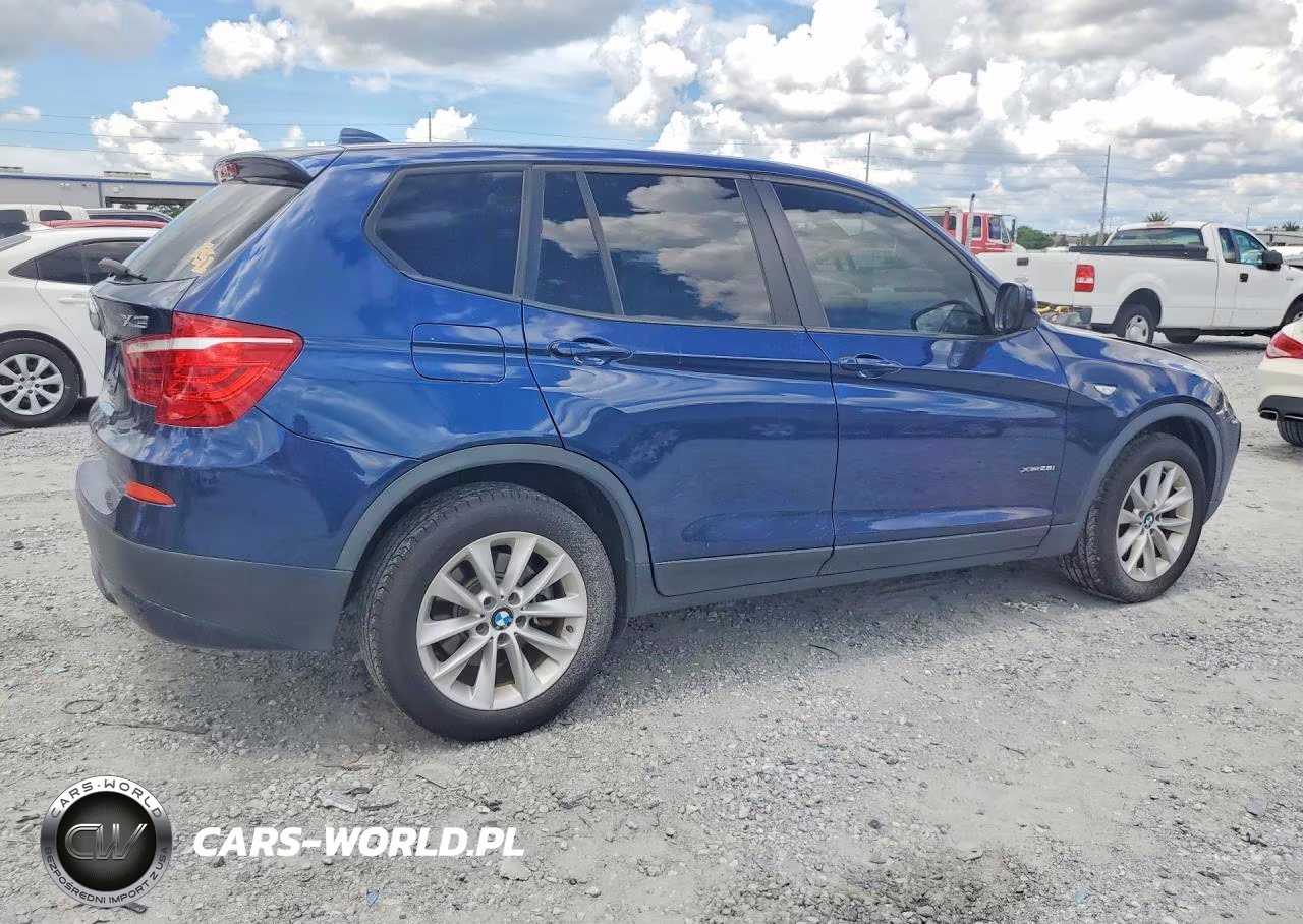 2013 BMW X3 xDrive28I VIN:5UXWX9C51D0A28754 - 3