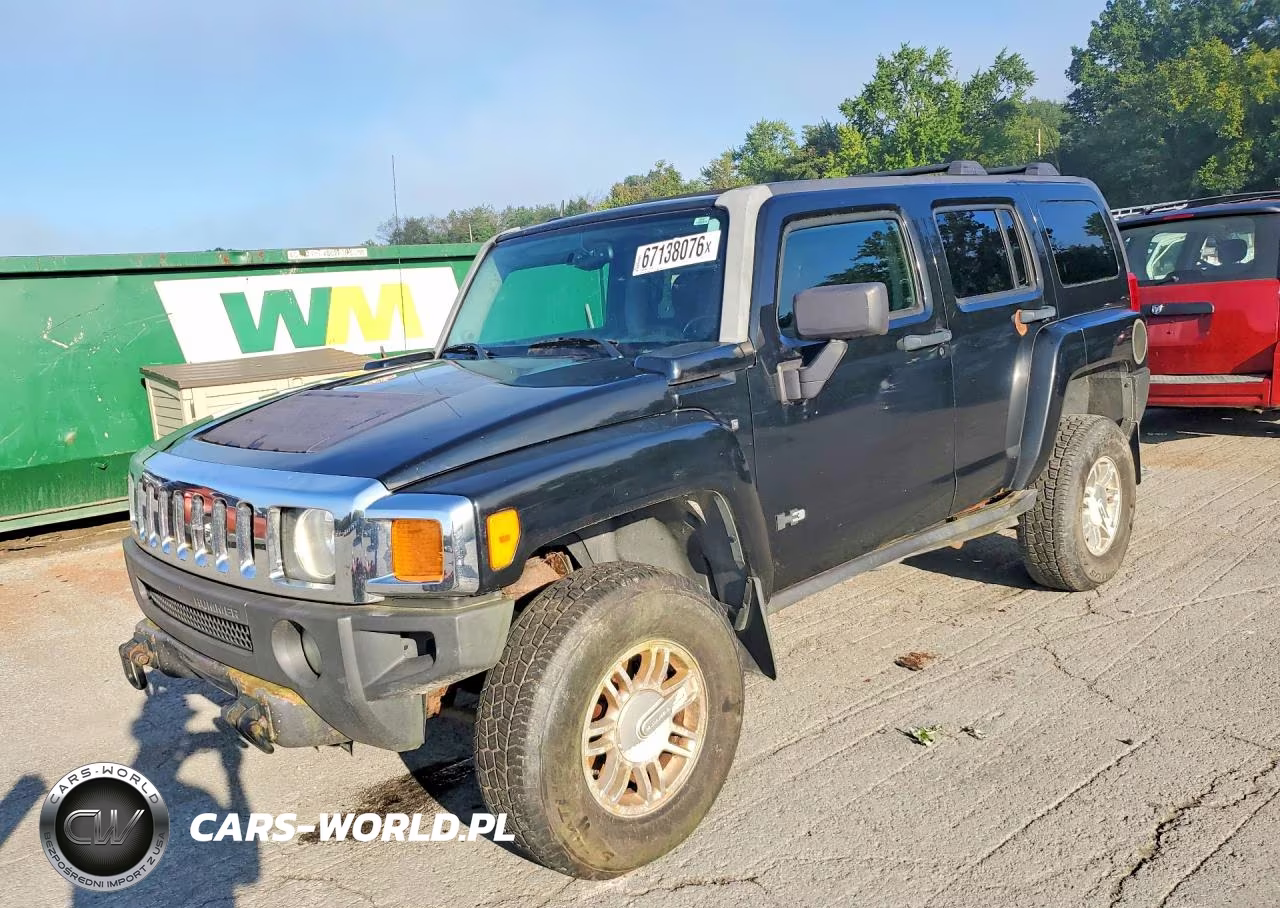 2007 Hummer H3 VIN:5GTDN13E378255827 - 1