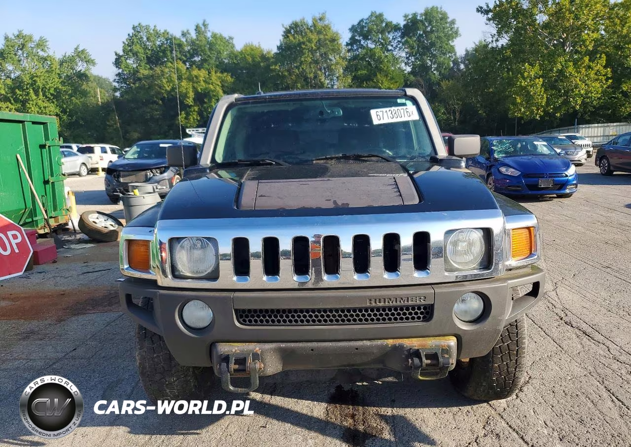 2007 Hummer H3 VIN:5GTDN13E378255827 - 5