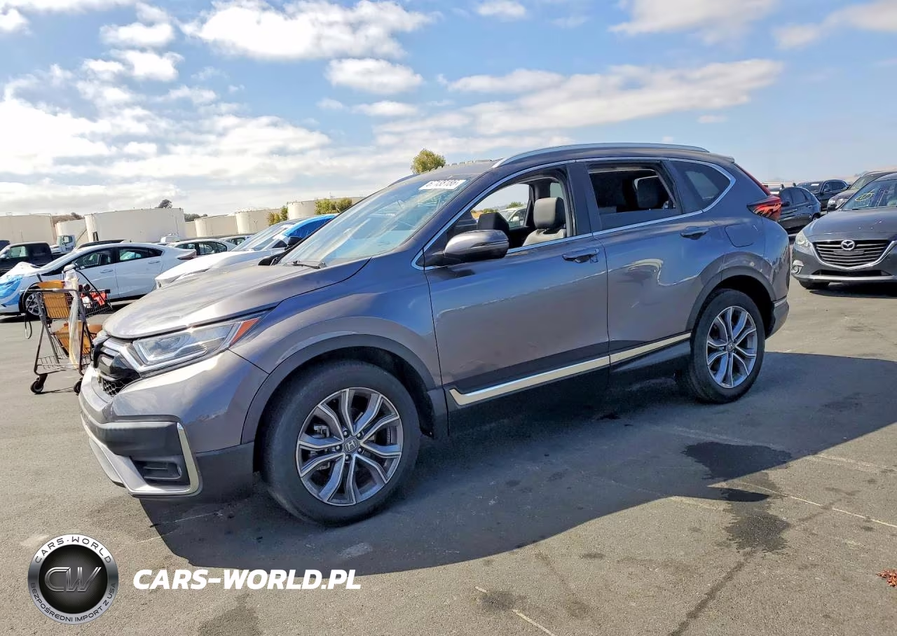 2022 Honda Cr-V Touring VIN:7FARW2H99NE021432 - 1
