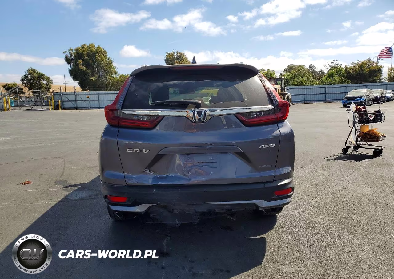 2022 Honda Cr-V Touring VIN:7FARW2H99NE021432 - 6