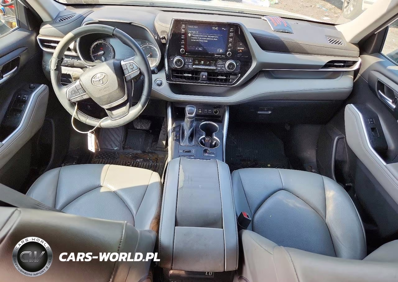2022 Toyota Highlander Xle VIN:5TDGZRBH2NS560599 - 8