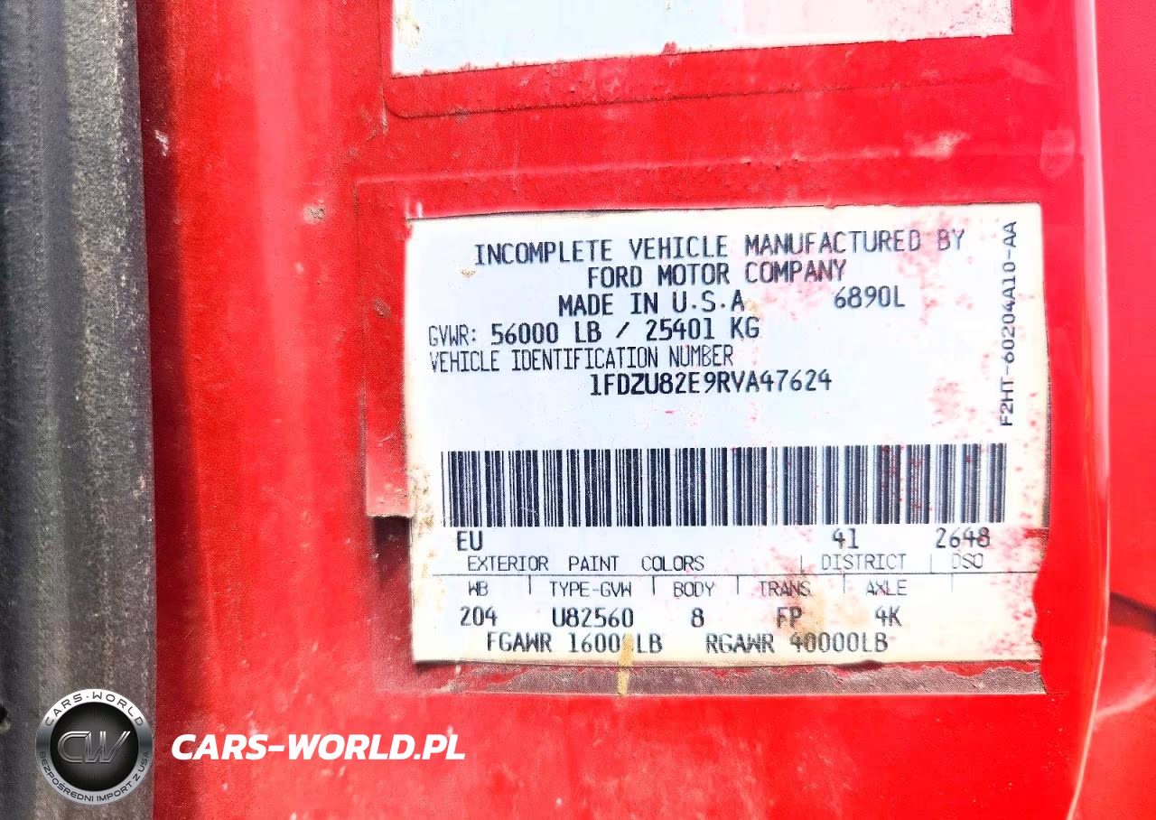 1994 Ford Lt8000 Dump Truck VIN:1FDZU82E9RVA47624 - 11