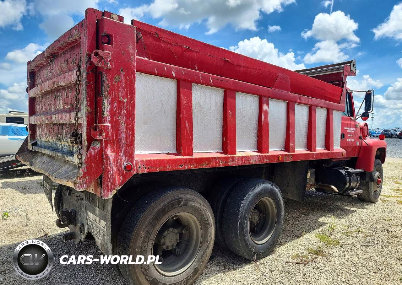 1994 Ford Lt8000 Dump Truck VIN:1FDZU82E9RVA47624 - 3