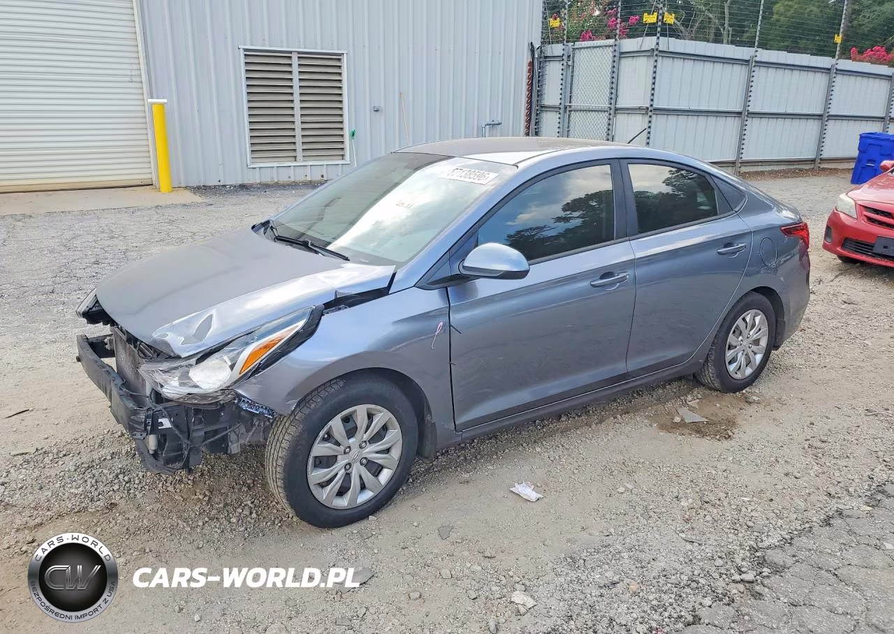 2018 Hyundai Accent Se VIN:3KPC24A34JE022471 - 1