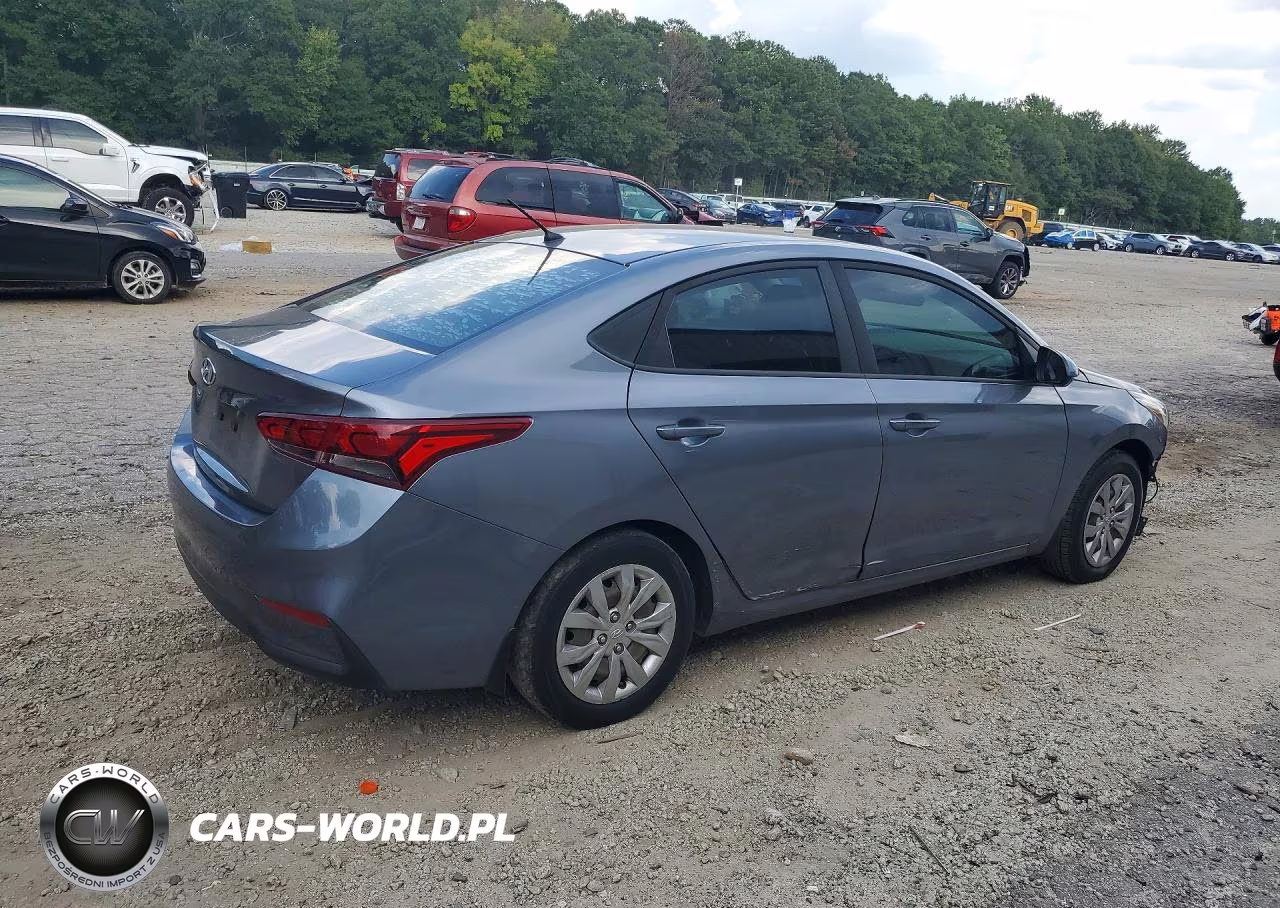2018 Hyundai Accent Se VIN:3KPC24A34JE022471 - 3