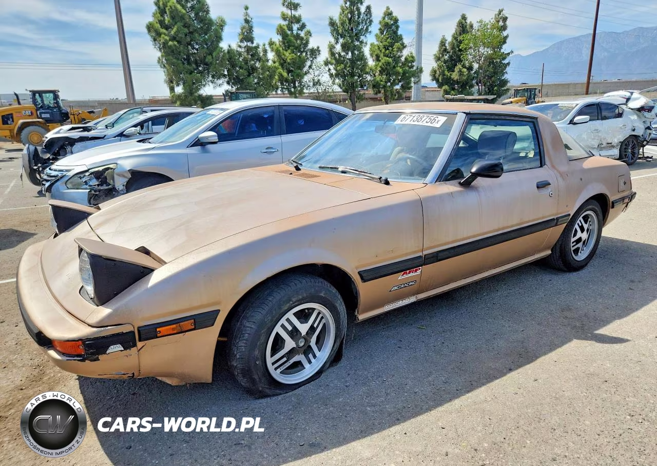 1982 Mazda Rx7 VIN:JM1FB3310C0600662 - 1
