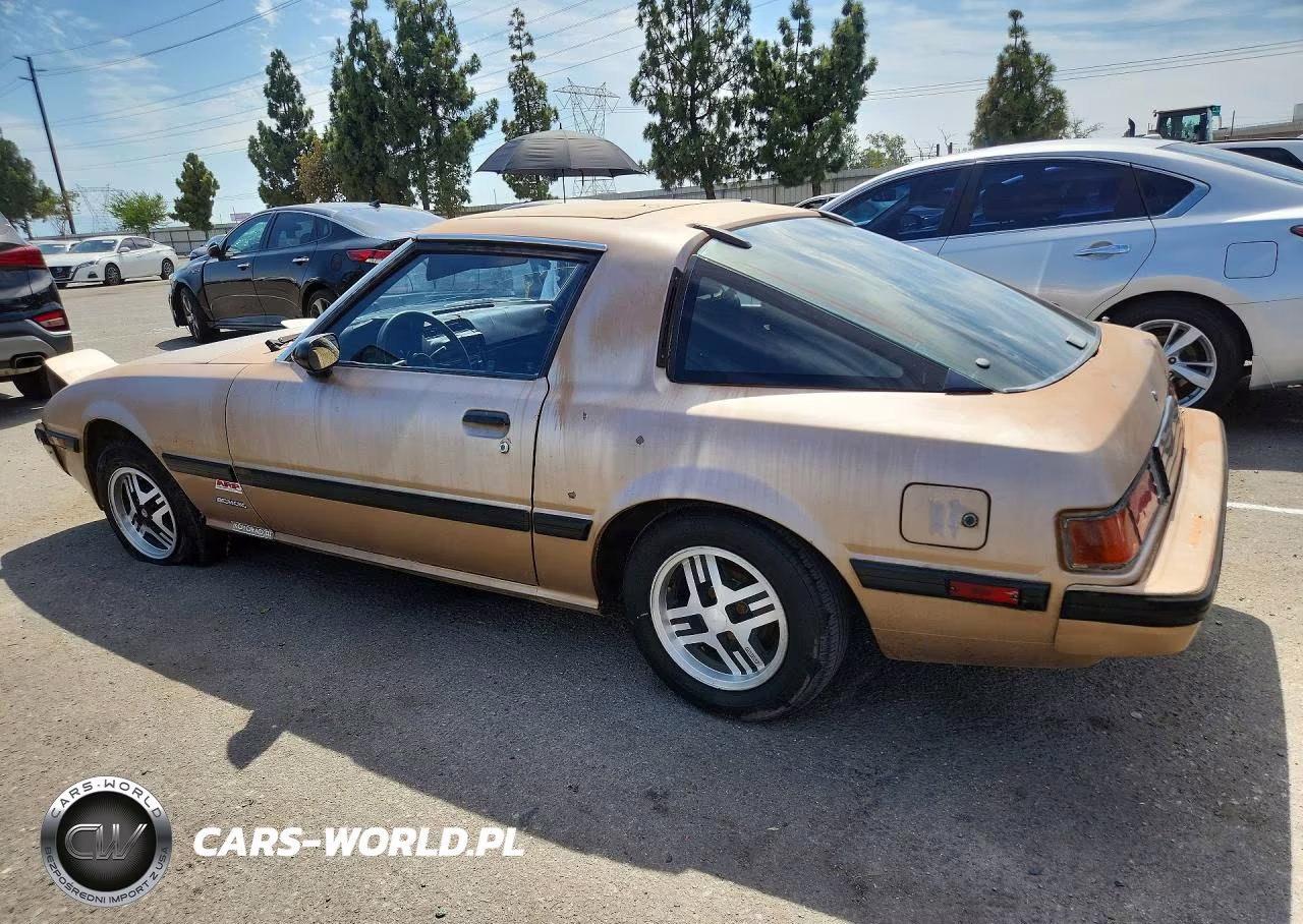 1982 Mazda Rx7 VIN:JM1FB3310C0600662 - 2