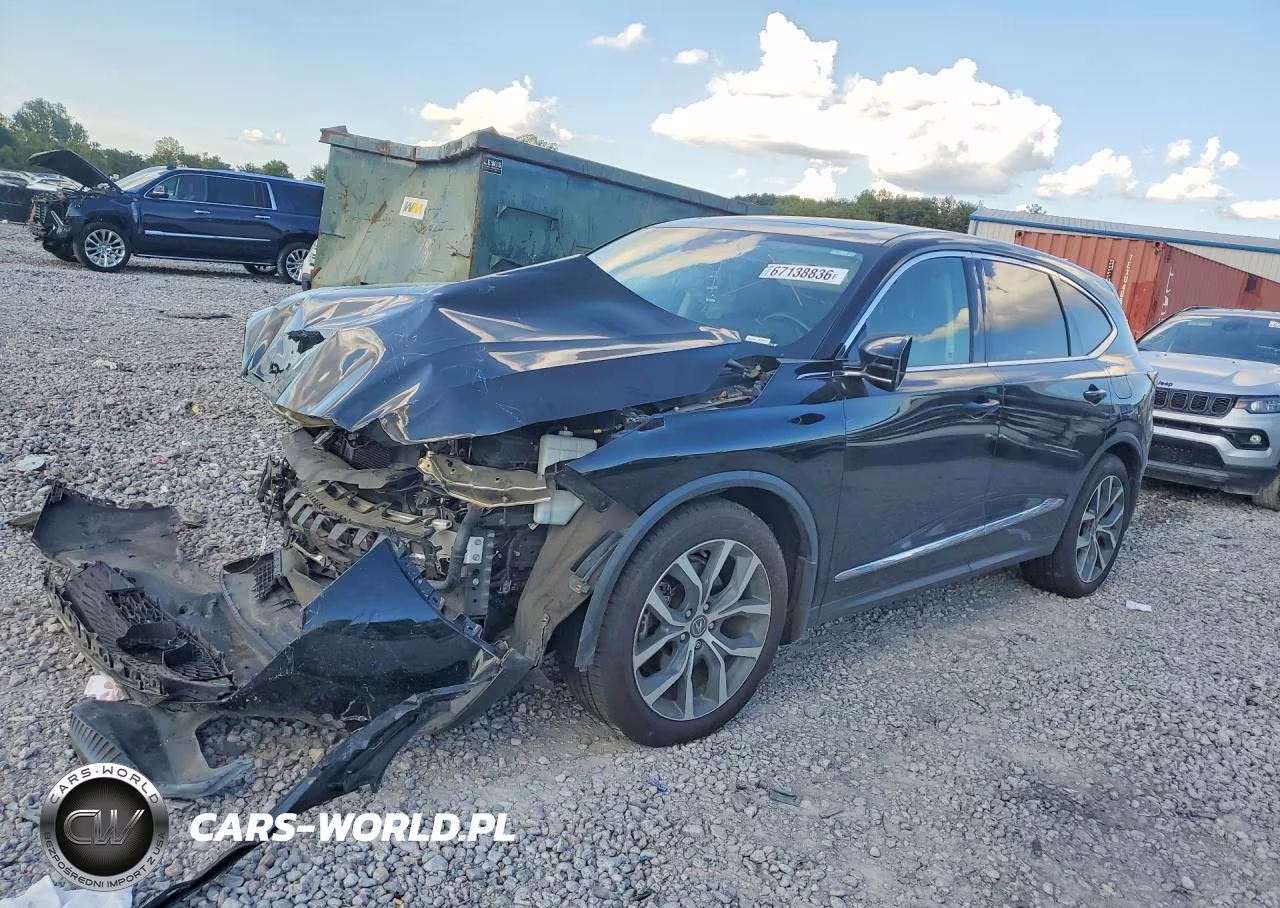 2023 Acura Mdx Technology VIN:5J8YD9H48PL001006 - 1