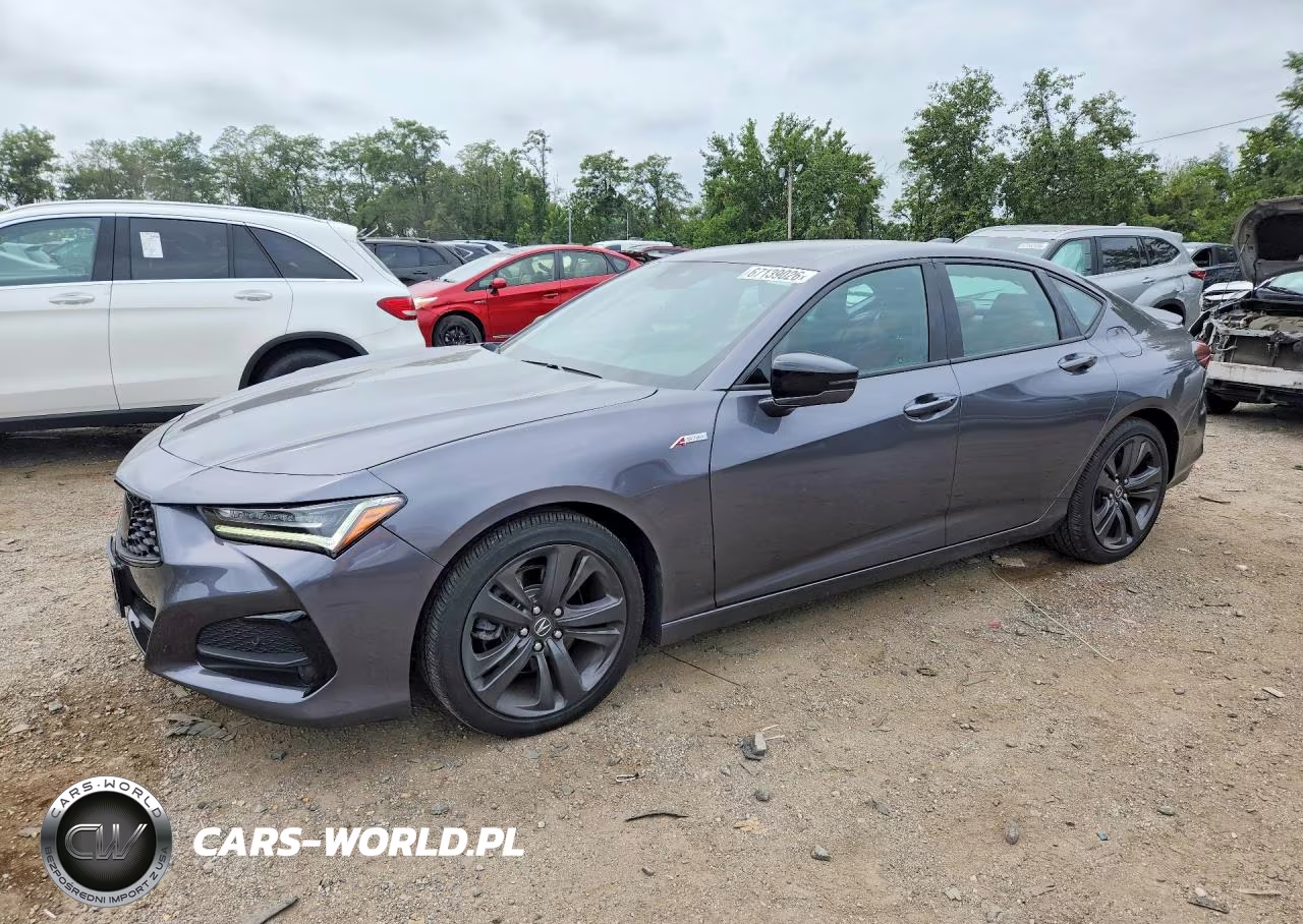 2022 Acura Tlx Tech A VIN:19UUB5F58NA004134 - 1