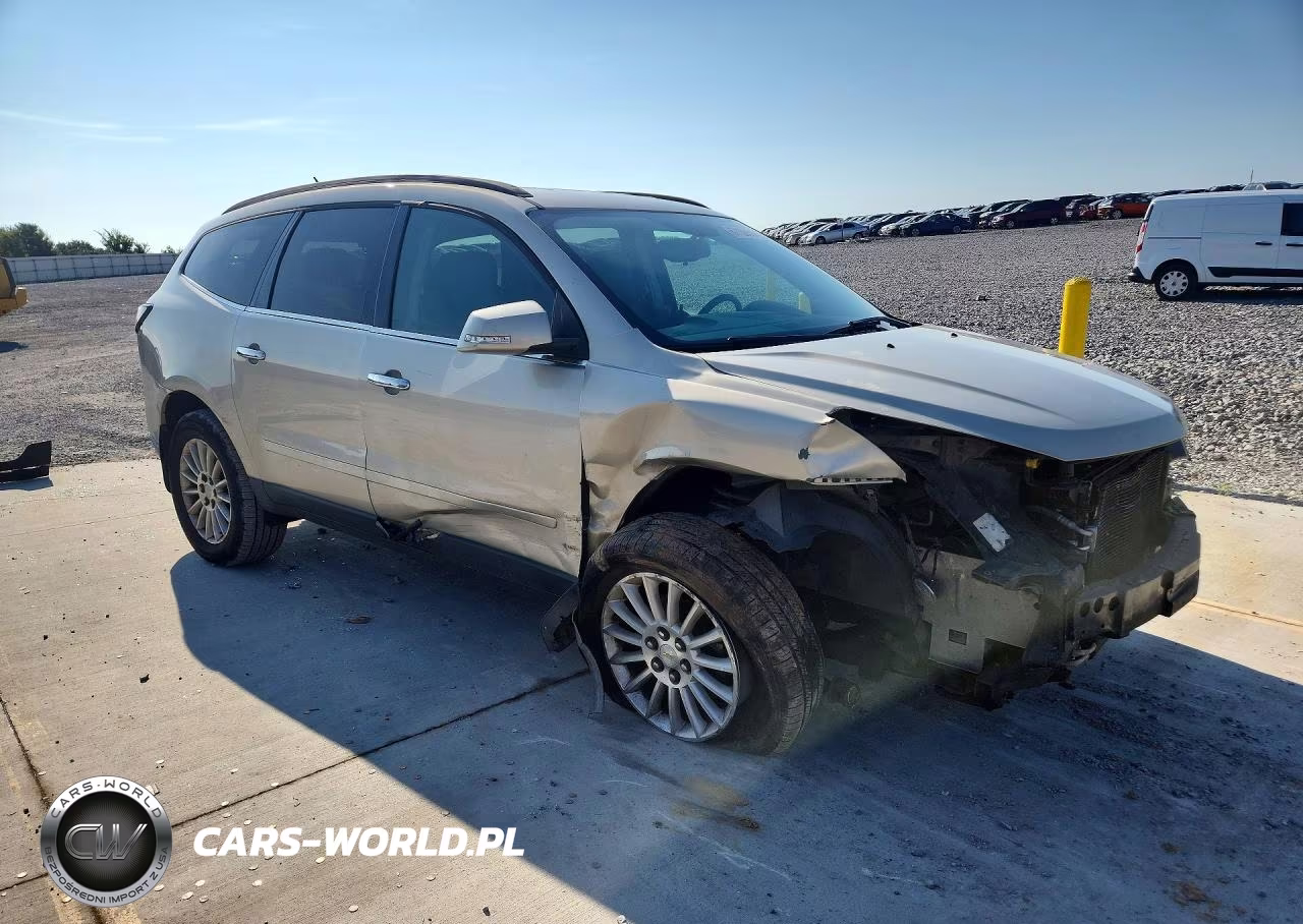 2013 Chevrolet Traverse Lt VIN:1GNKRGKD7DJ109411 - 4
