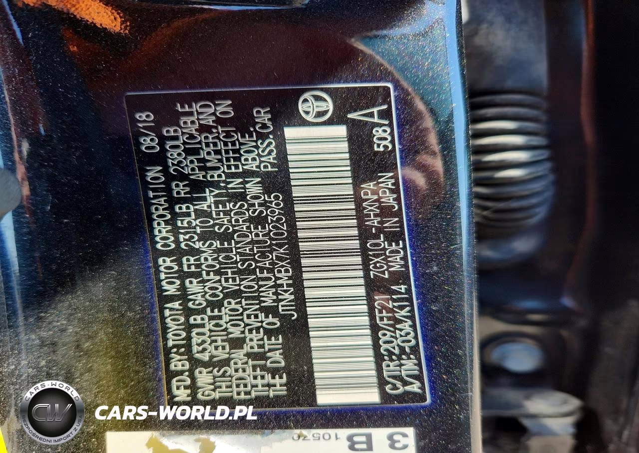2019 Toyota C-Hr Xle VIN:JTNKHMBX7K1023965 - 13