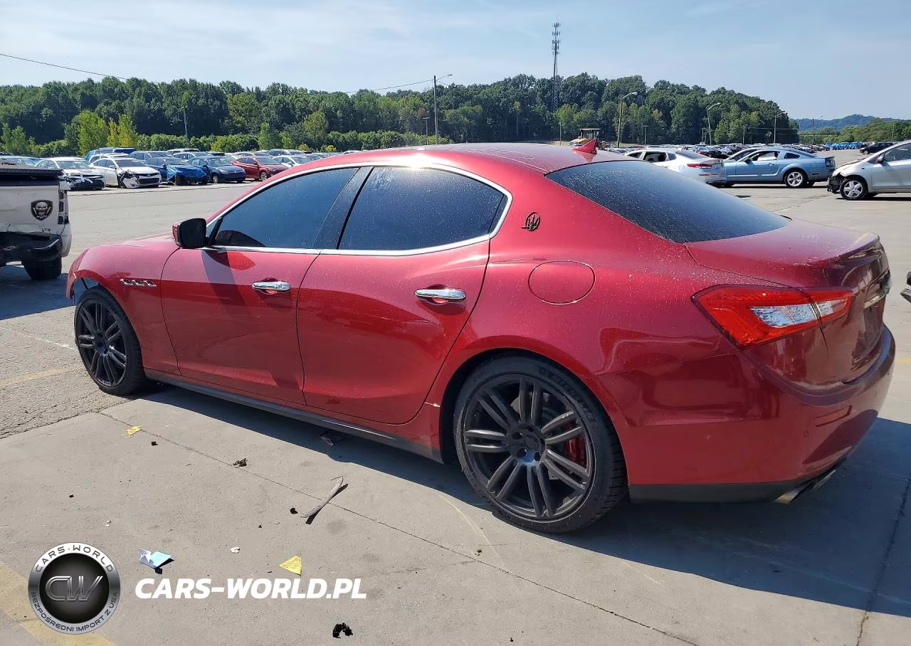 2015 Maserati Ghibli S VIN:ZAM57RTA2F1130791 - 2