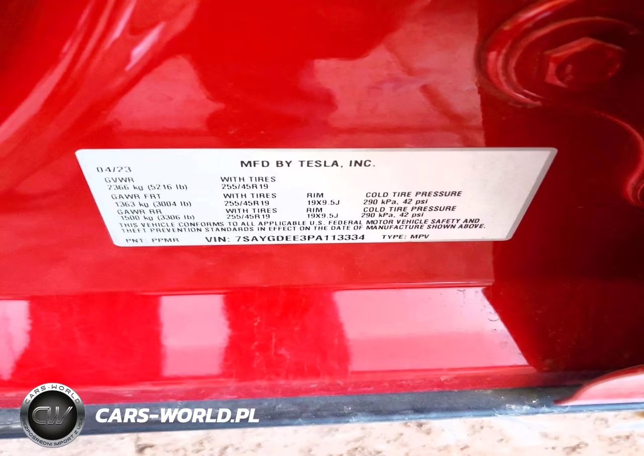 2023 Tesla Model Y VIN:7SAYGDEE3PA113334 - 12