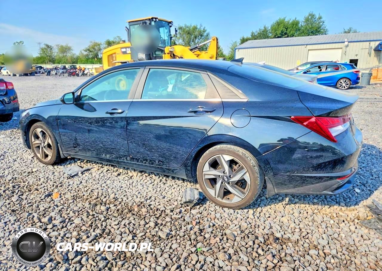 2022 Hyundai Elantra Sel VIN:KMHLN4AG4NU339423 - 2