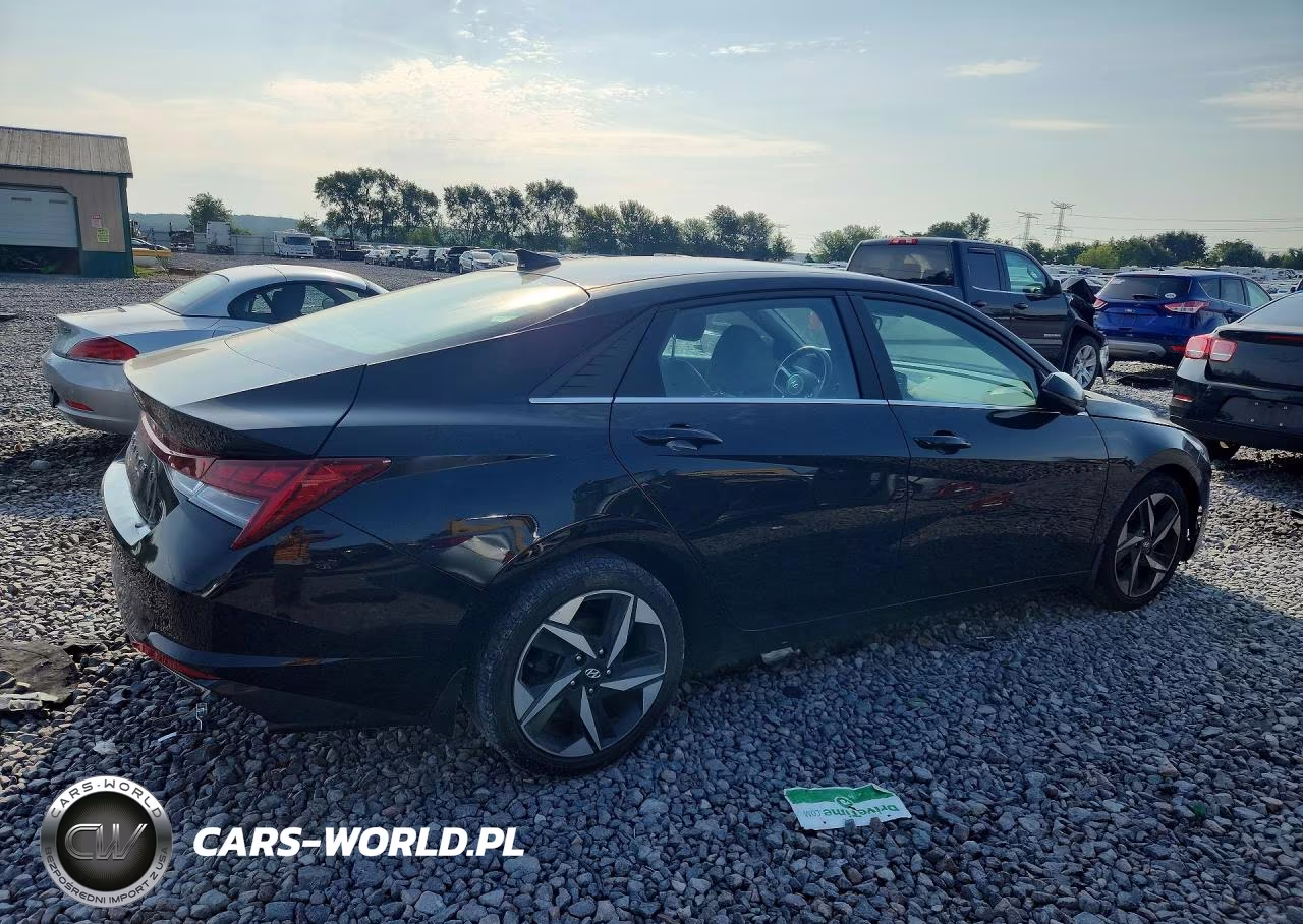 2022 Hyundai Elantra Sel VIN:KMHLN4AG4NU339423 - 3
