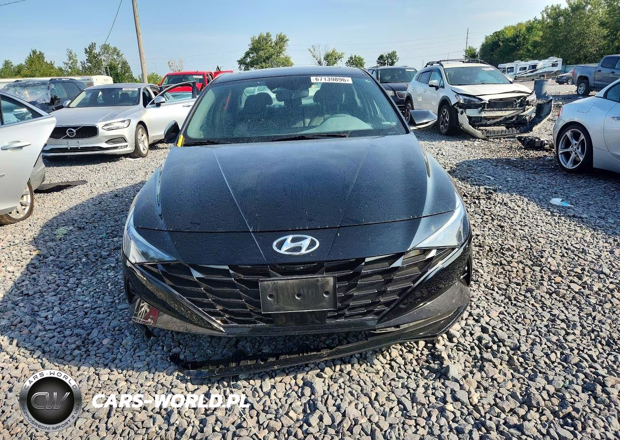 2022 Hyundai Elantra Sel VIN:KMHLN4AG4NU339423 - 5