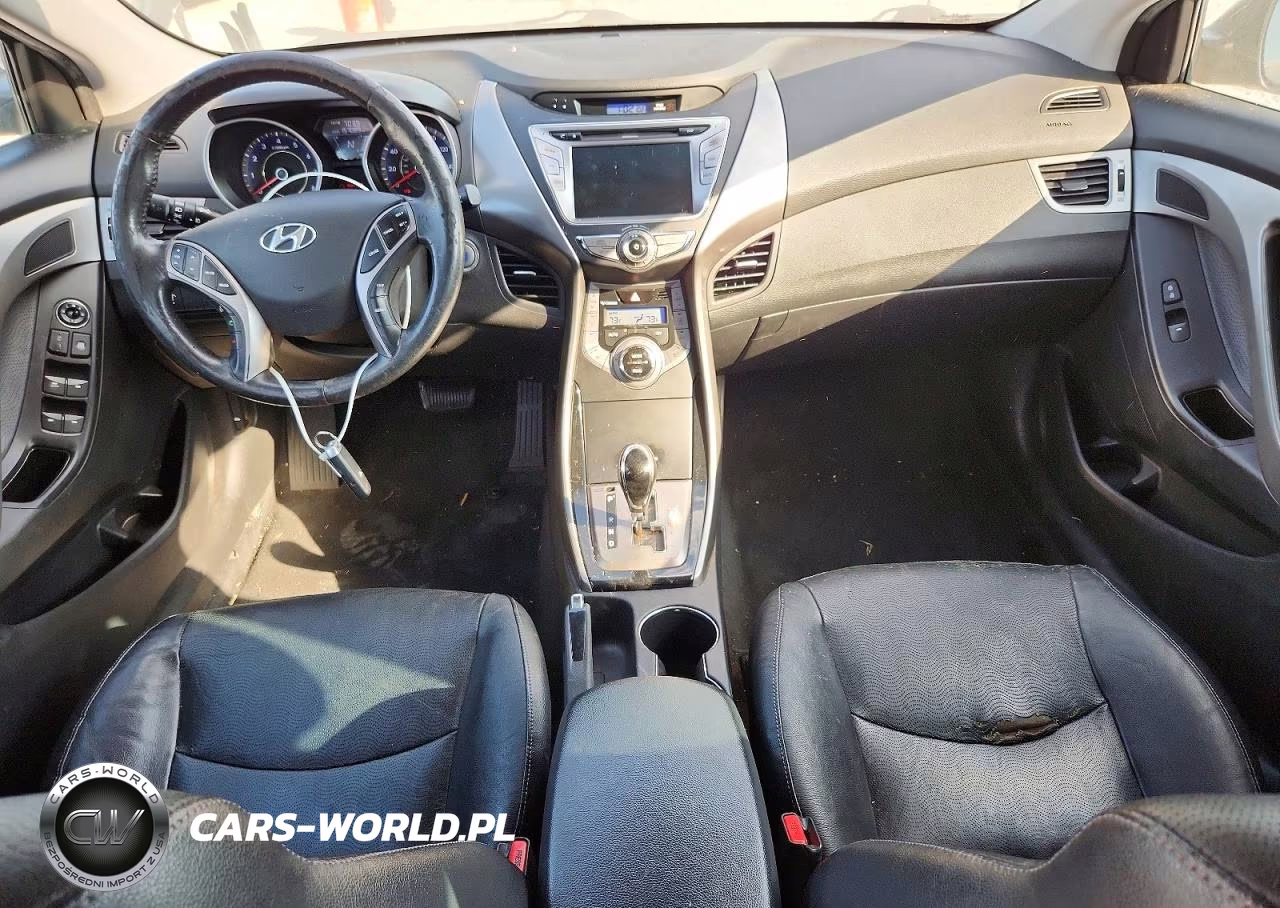 2013 Hyundai Elantra Limited VIN:KMHDH4AE1DU486615 - 8