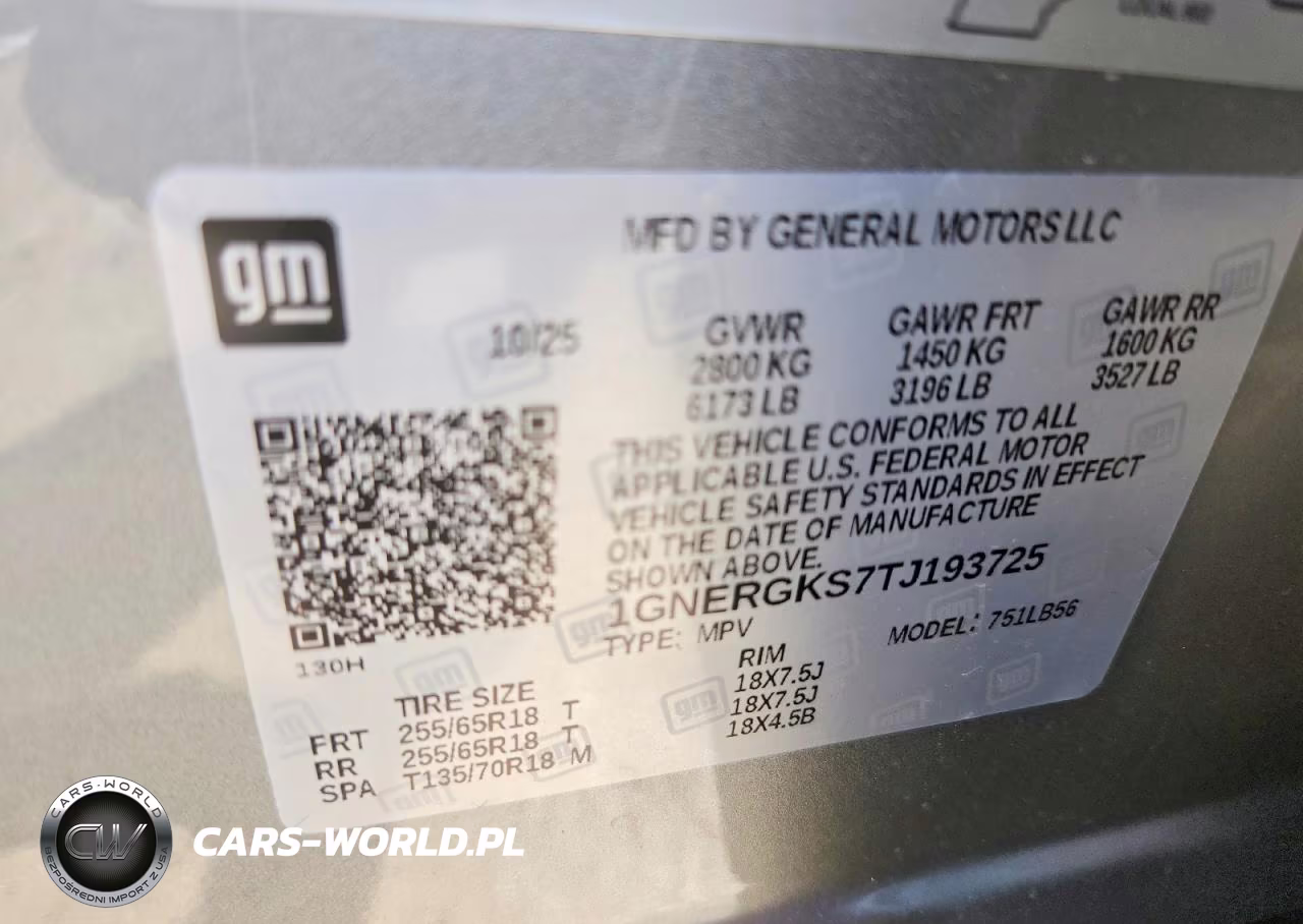 2026 Chevrolet Traverse Lt VIN:1GNERGKS7TJ193725 - 13