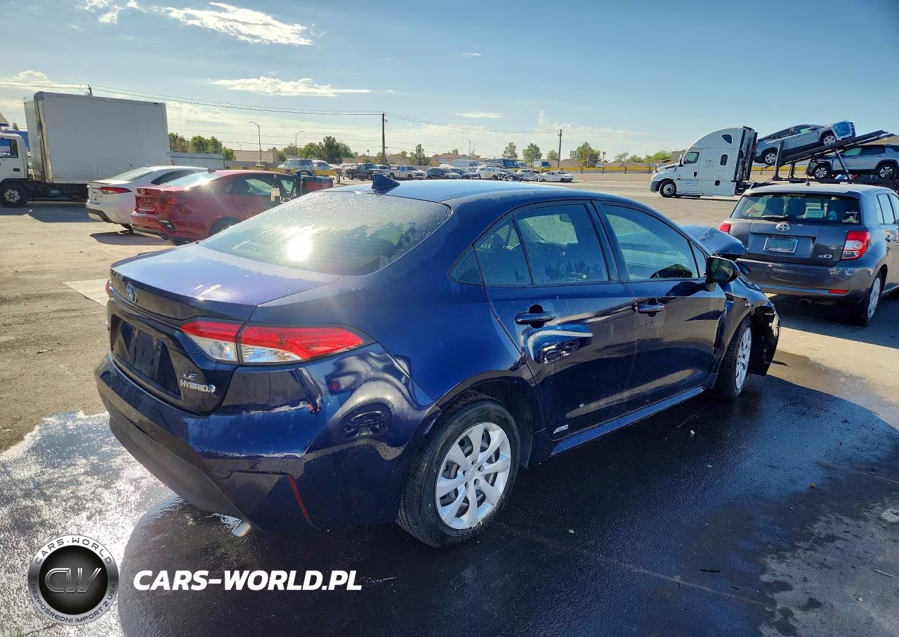 2023 Toyota Corolla Hybrid Le VIN:JTDBDMHE7PJ000232 - 3