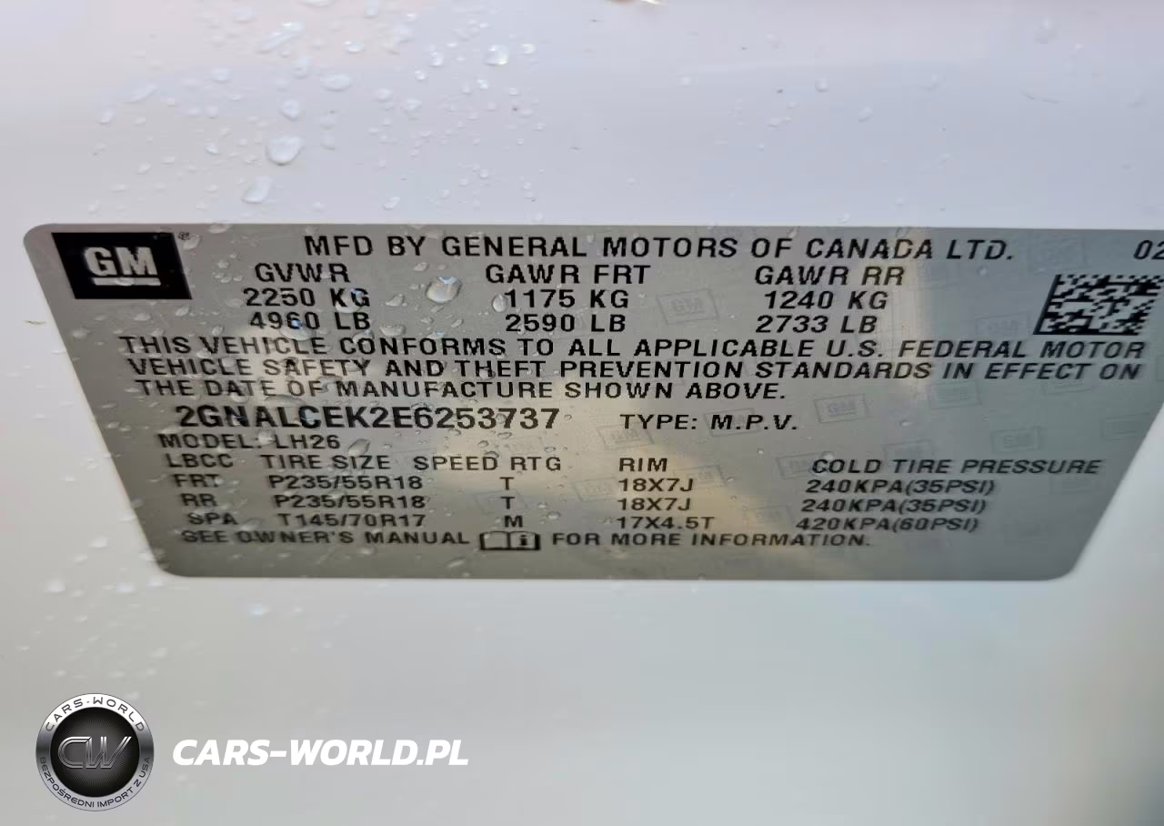 2014 Chevrolet Equinox Lt VIN:2GNALCEK2E6253737 - 13
