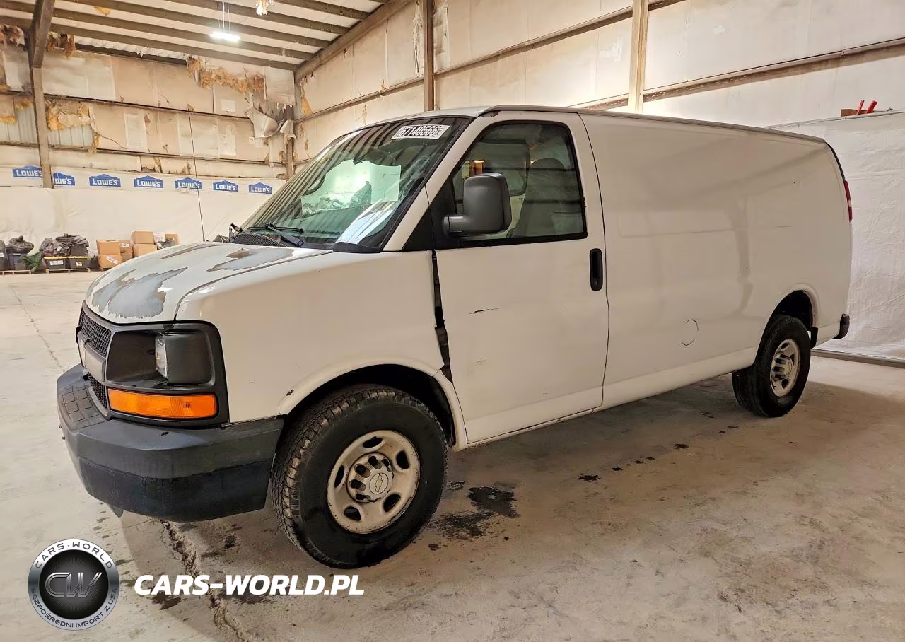 2009 Chevrolet Express 2500 Delivery Van VIN:1GCGG25C491126085 - 1