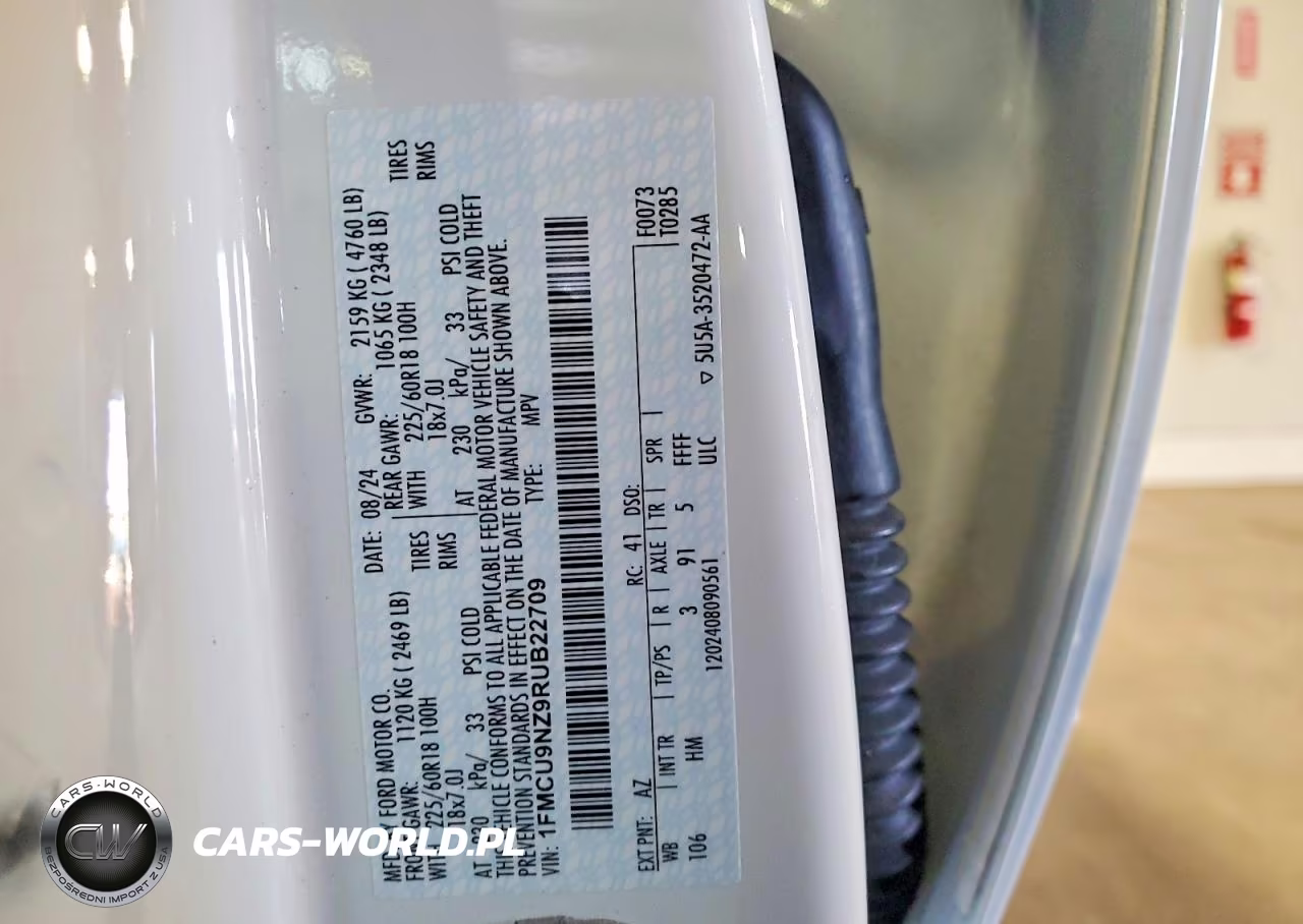 2024 Ford Escape St Line Select VIN:1FMCU9NZ9RUB22709 - 13